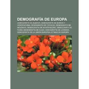  Demografía de Europa Demografía de Albania, Demografía 