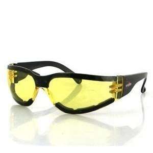  Balboa ESH303 Shield III Sunglasses   Anti Fog Yellow Lens 