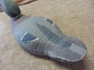   Duck Decoy Glass Eyes > Antique Old Decoys Hunting Geese 6993  