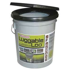 Reliance Products Luggable Loo Portable 5 Gallon Toilet  