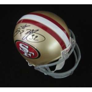  RICKY WATTERS 49ers Signed/Auto Mini Helmet PSA/DNA 