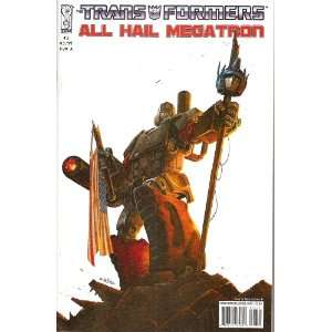  Transformers All Hail Megatron Number 1 Cover A Books