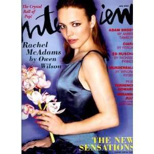   July 2005   Rachel Mcadams By Owen Wilson Cover: Ingrid Sischy: Books