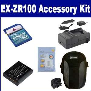  Casio Exilim EX ZR100 Digital Camera Accessory Kit 