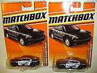 2011 MATCHBOX LOT OF 2 = #58 DODGE CHARGER POLICE