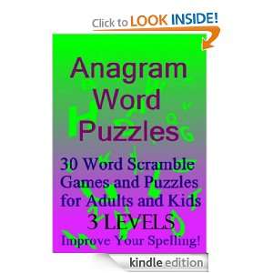 Anagram Word Puzzles Anagram Word Puzzles  Kindle Store