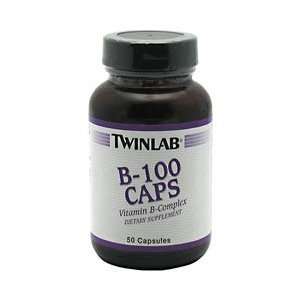  TwinLab/B 100 /50 capsules: Health & Personal Care
