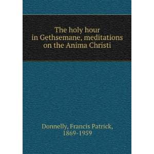   , meditations on the Anima Christi Francis Patrick Donnelly Books