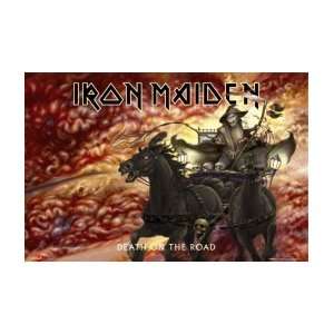  IRON MAIDEN Death On The Road Music Poster