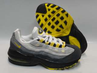 Nike Air Max 95 Grey Yellow Sneakers Preschool Children Sz 11  