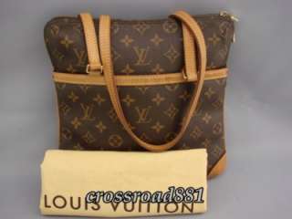 Authentic Louis Vuitton Monogram Coussin GM Shoulder Bag Very Good 