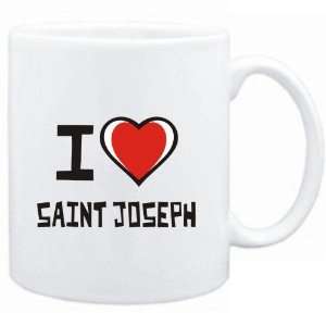  Mug White I love Saint Joseph  Cities: Sports & Outdoors