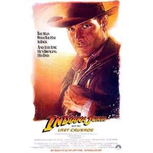 INDIANA JONES AND THE LAST CRUSADE (ADVANCE) Movie Poster 