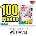   100 Photo Polaroid 300 / Fuji Instax Mini Instant Film Twin pack x 5