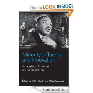   Influence and Innovation Antecedents, Processes and Consequences