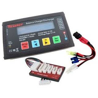 Tenergy TB6AC 50W/5A AC/DC Dual Power Balancing Charger for NiMH/NiCD 
