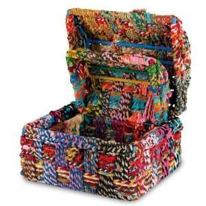  Currey and Company 1039 Chandra Trunk in Multi Color 1039 
