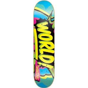  World Industries Ka Pow Skateboard Deck   8.1 Ltd.: Sports 