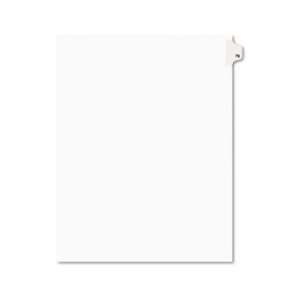 Avery 01076   Avery Style Legal Side Tab Divider, Title 76, Letter 
