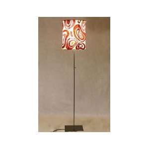  RD0010   Red Ring Floor Lamp   Shaded/Downlight: Home 