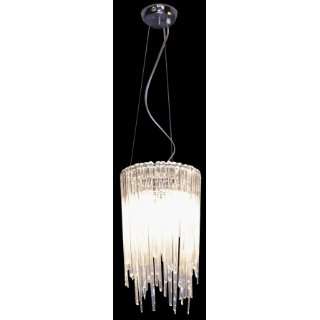 Total Elegance Mh3027 1   1 Light Clear Crystal Drop Ceiling Fixture