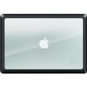   iLuv 13 Black Dual Material Skin for Apple MacBook Pro Electronics