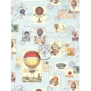  Hot Air Balloons Rolled Gift Wrap Paper: Health & Personal 