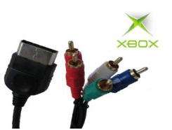 XBOX COMPONENT CABLE High Definition AV Audio Video Cord HD TV HDTV 