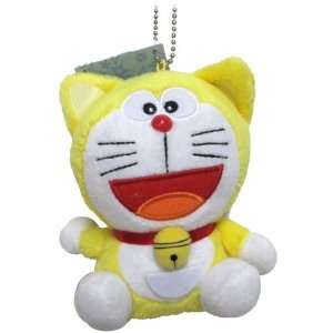  Doraemon Plush Swing Keychain   4 Yellow Doraemon Toys & Games