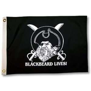 Blackbeard Lives Pirate Flags:  Sports & Outdoors
