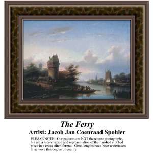  The Ferry, Cross Stitch Pattern PDF Download Available 