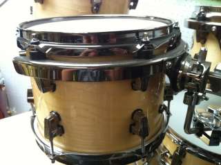 NEW Ludwig Epic Natural finish 6 Piece shell pack with chrome hardware 