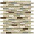   Reflections Subway York Stone and Glass Mosaic Tiles (Pack of 10