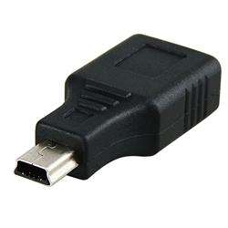 USB 2.0 A Female to Mini 5 pin Type B Male Adapter  Overstock