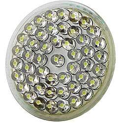 Eforcity MR16 2.4 watt 48 LED White Light Bulb  Overstock