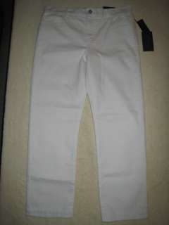 NYDJ) Not Your Daughters Jeans (Size 10) New/NWT Ankle White Stretch 
