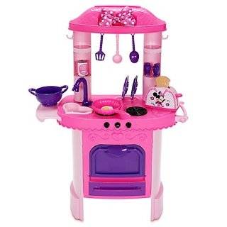 Disney Store Minnie Mouse Kitchen Play Set with Accessories and 