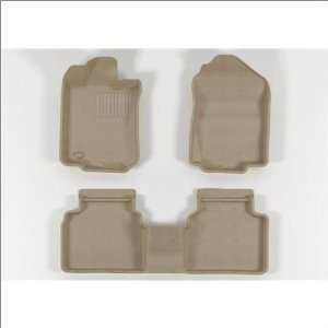   MAXpider Molded Beige Rubber Floor Mats 10 11 Ford Fusion: Automotive