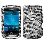   Skin Bling Diamante Cover Phone Case for BlackBerry Torch 9800 9810 4G