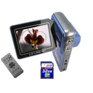   with 2.5 TFT LCD Monitor (Free 32GB SDHC Card)
