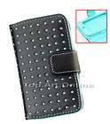   DOT LEATHER WALLET CASE SKIN COVER POUCH FOR IPOD TOUCH 4TH 4 4GEN HOT