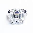 01 ct asscher cut 3 stone diamond engagement ring egl $ 17295 00 