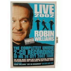  Robin Williams Poster Tour 2002 