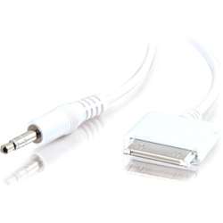   Go iPod Compatible 3.5mm to Dock Connector Audio Cable  Overstock