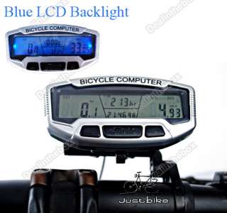 LCD Bicycle Bike cycling Computer Odometer Speedometer for Mountain 