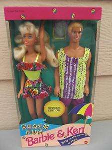 Beach Fun Barbie & Ken 1993   NIB  