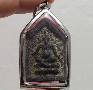 OM LORD GANESH GANESHA LP BOON WIN ALL OBSTACLES THAI TOP AMULET 