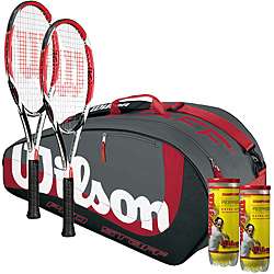 Wilson Club Player Tennis Racquet Bundle  Overstock