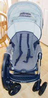 Graco MetroLite LE lightweight blue stroller LOCAL PICKUP ONLY 