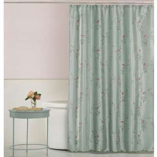 Vanessa Faux Silk Shower Curtain  
